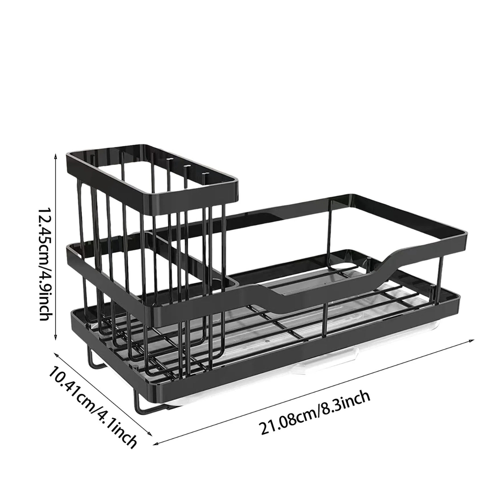 Sleek Black Dish Rack - Picture 5 of 5